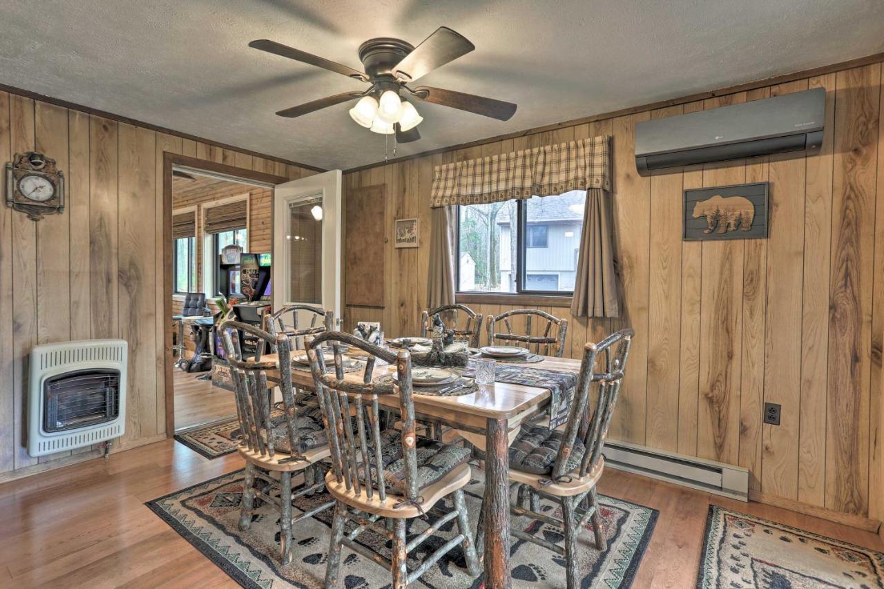 Bear Den Rustic Pocono Lake Home With Game Room! Buitenkant foto
