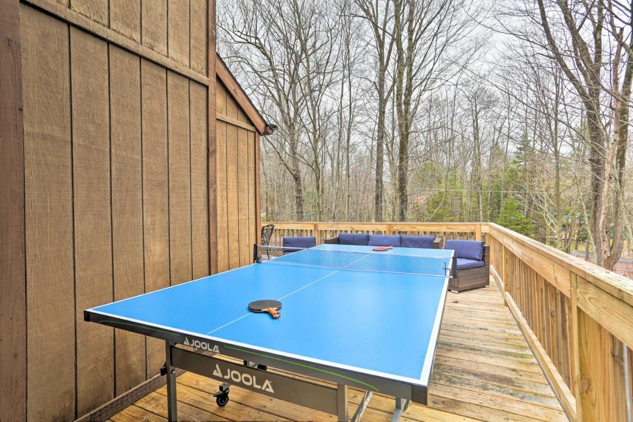 Bear Den Rustic Pocono Lake Home With Game Room! Buitenkant foto