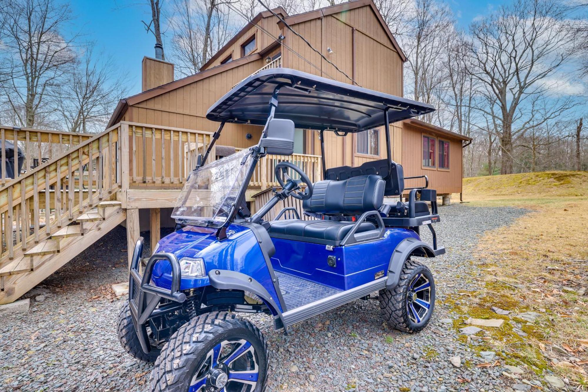 Bear Den Rustic Pocono Lake Home With Game Room! Buitenkant foto